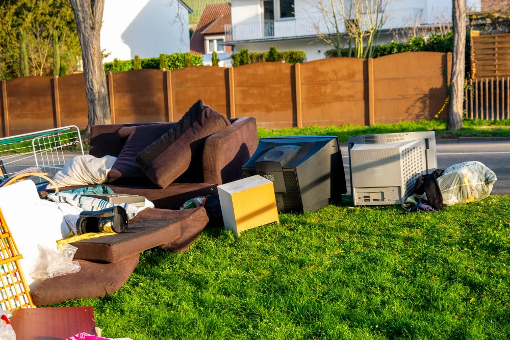 Efficient junk cleanup and debris removal performed by Dump Pro LA professional crew in Los Angeles